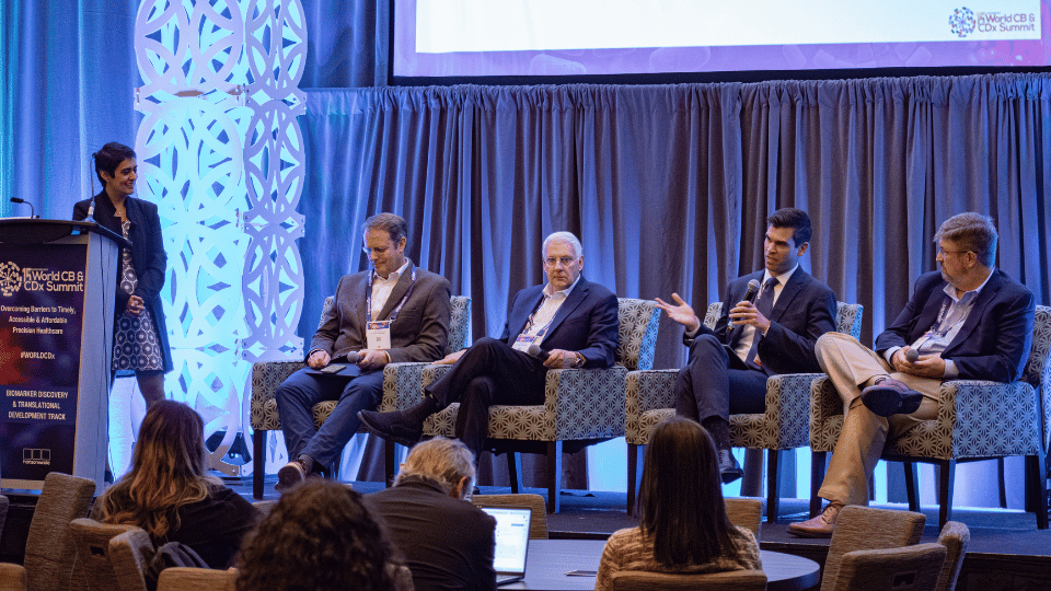 Speakers on stage at the 6th Rare & Genetic Kidney Disease DD Summit