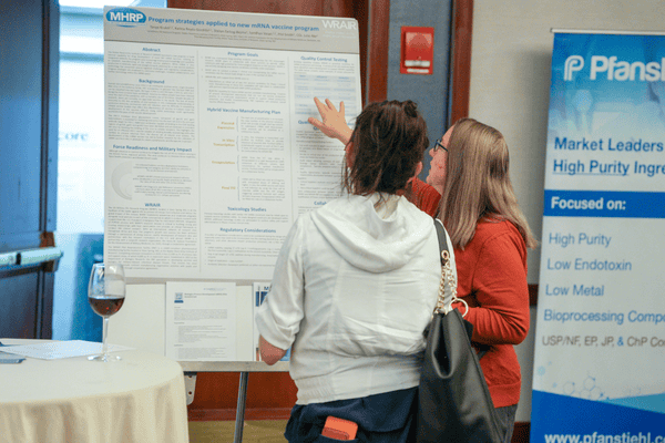 Viewing poster session at the 6th Rare & Genetic Kidney Disease DD Summit