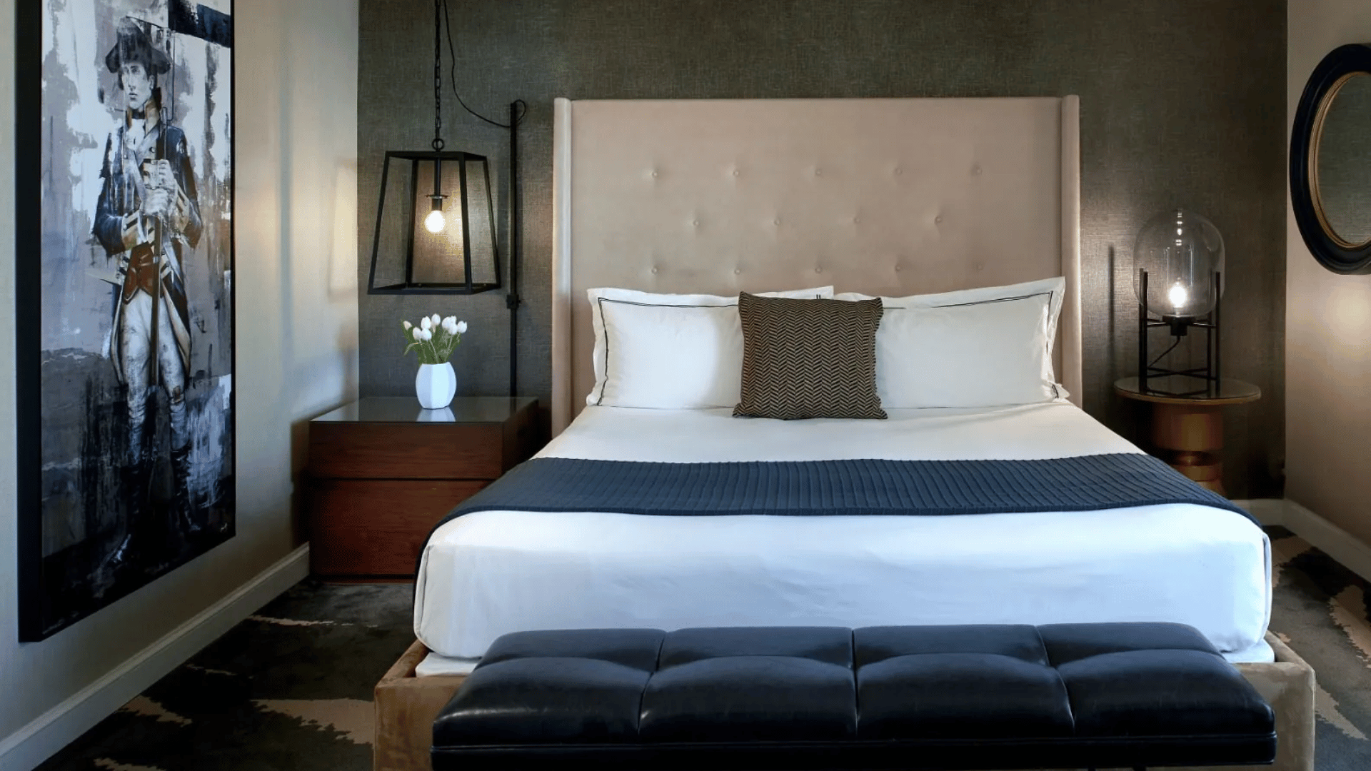 Revere Hotel Boston Common Bedroom